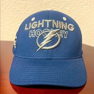 Blue Tampa Bay Lightning NHL Hockey Cap Adidas